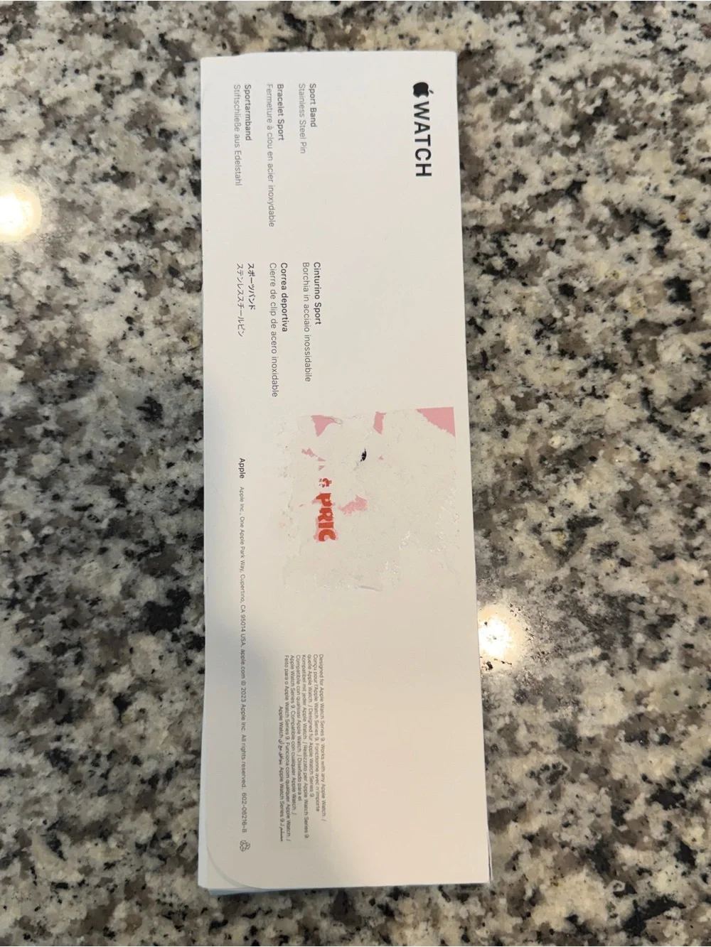 Apple Watch Sport band midnight 41mm S/M